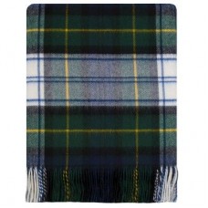 Lambswool Blanket - Gordon Dress Modern Tartan